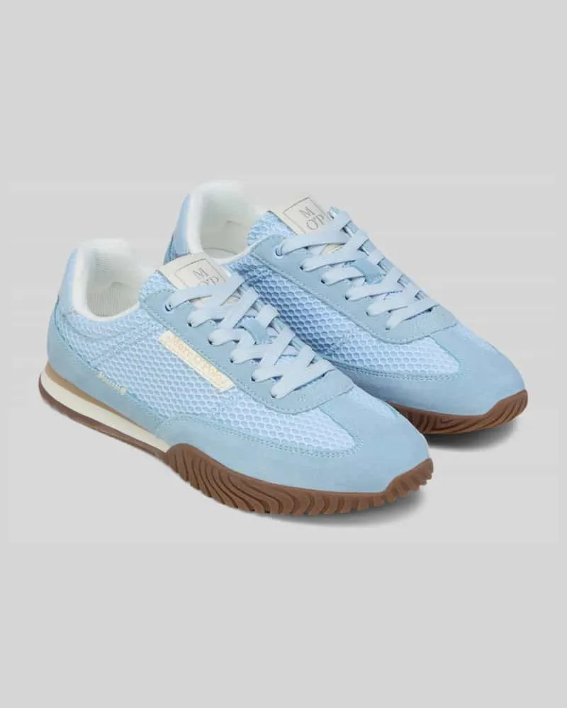 Marc O'Polo Low Top Sneaker Modell 'Gustafina Hellblau