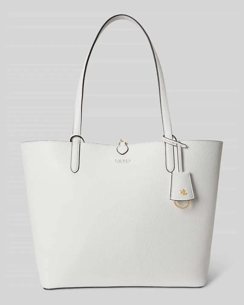 Ralph Lauren Wendbarer Shopper mit Karabinerverschluss Weiss