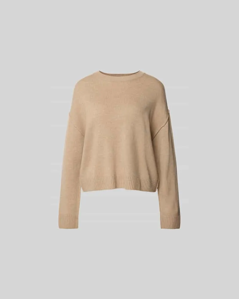 Juvia Wollpullover mit Kaschmir-Anteil Camel