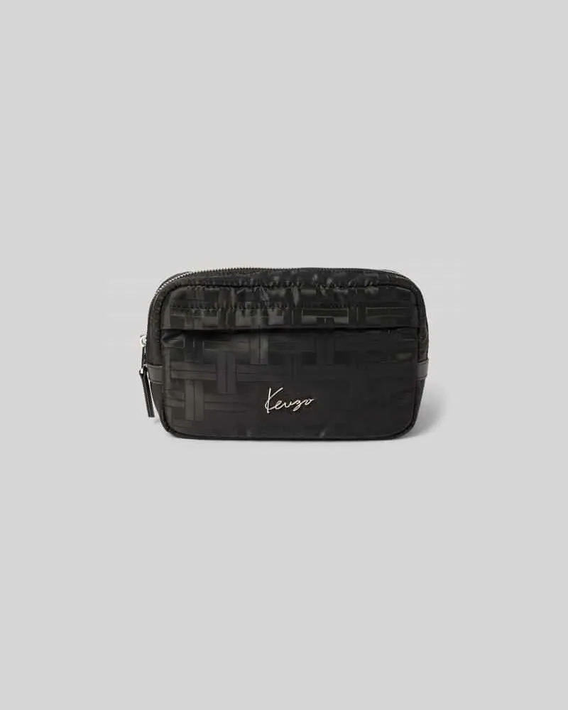 Kenzo Bauchtasche mit Label-Detail Black