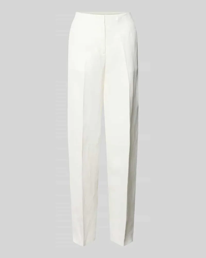 Tommy Hilfiger Barrel Hose aus Leinen-Mix Modell 'LINEN/VIS BARREL PANT Weiss