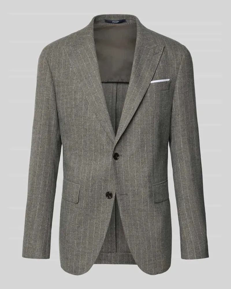 JOOP! Slim Fit Sakko aus Woll-Mix mit Viskose-Anteil Mittelbraun
