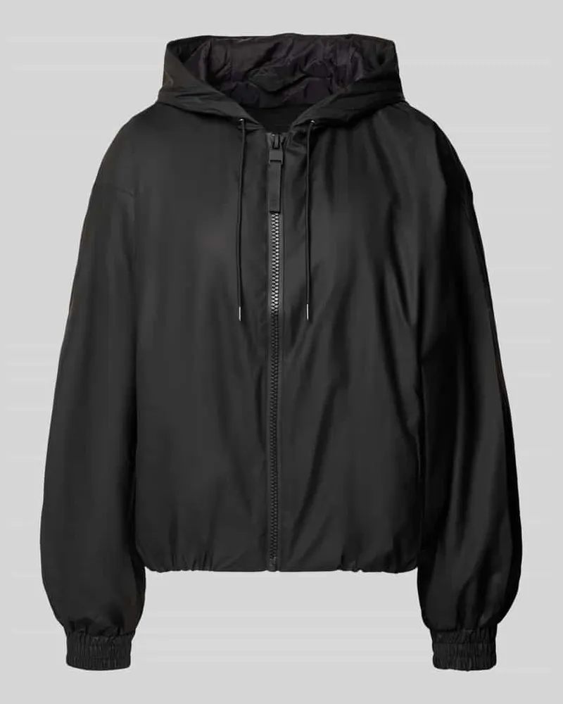 RAINS Jacke mit Kapuze Modell 'LOHJA Black
