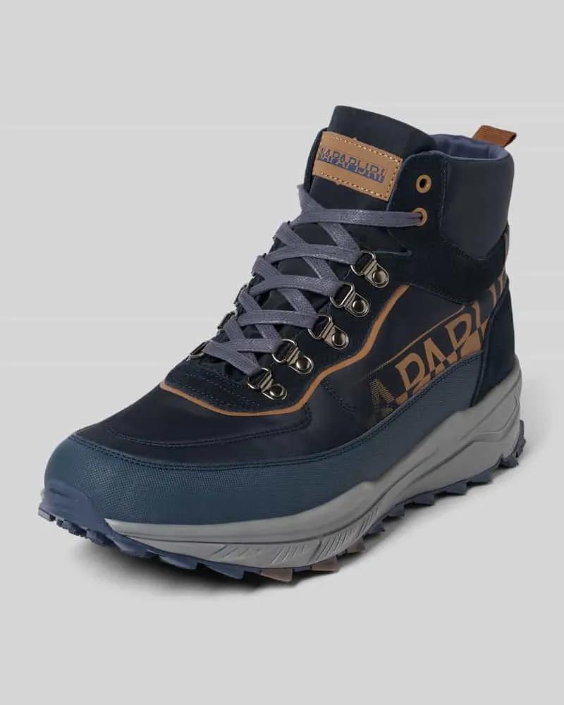 Napapijri Boots mit Schnürung und profilierter Sohle Modell 'VORTEC Marine