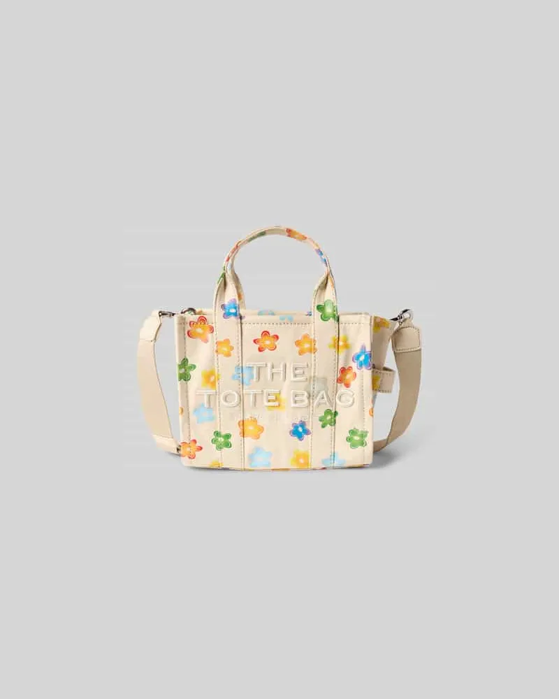 Marc Jacobs Tote Bag mit floralem Allover-Print Weiss