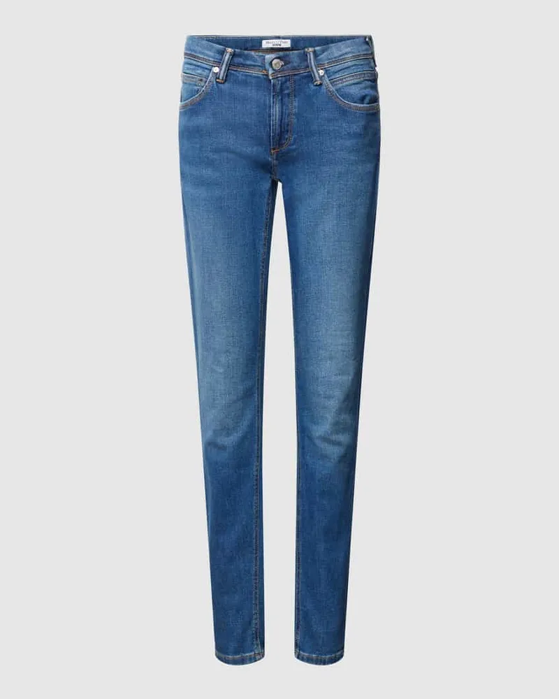 Marc O'Polo Jeans mit 5-Pocket-Design Jeansblau