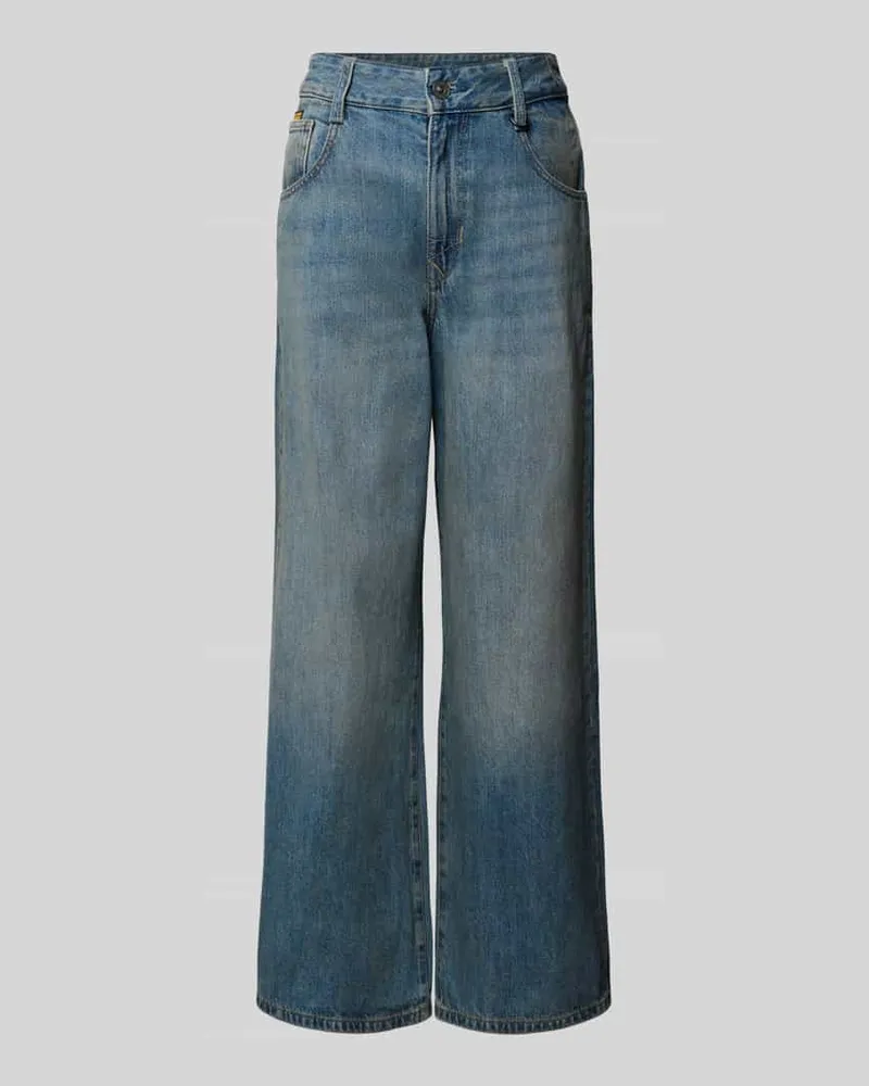 G-STAR RAW High Loose Fit Jeans im Used-Look Modell 'Skater Jeansblau