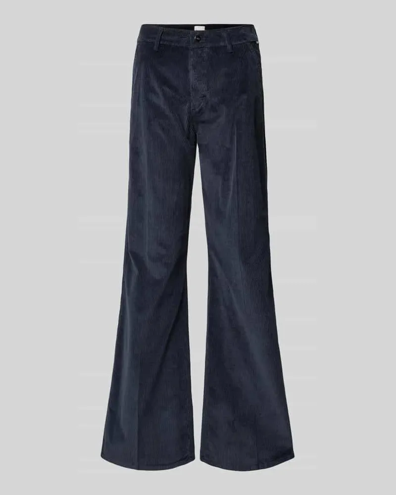 Brax Flared Cordhose mit französischen Eingrifftaschen Modell 'MAINE Marine