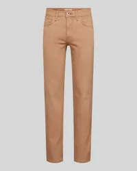 Brax Regular Fit Jeans im 5-Pocket-Design Beige