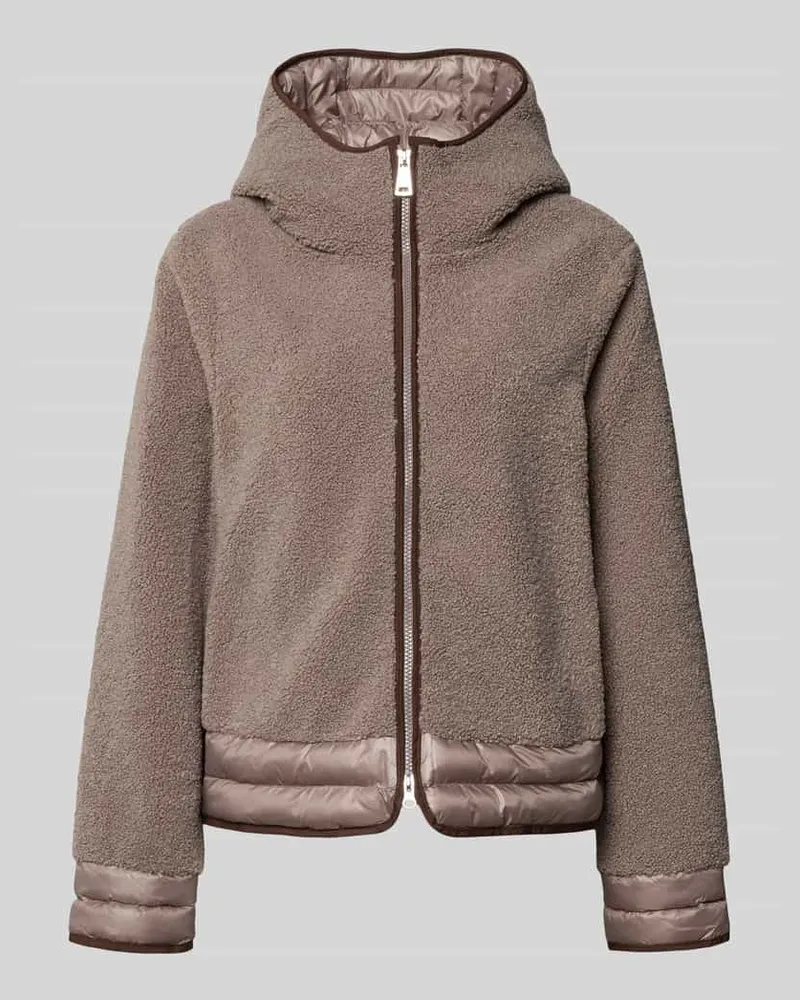 Fuchs Schmitt Jacke mit Kapuze Taupe