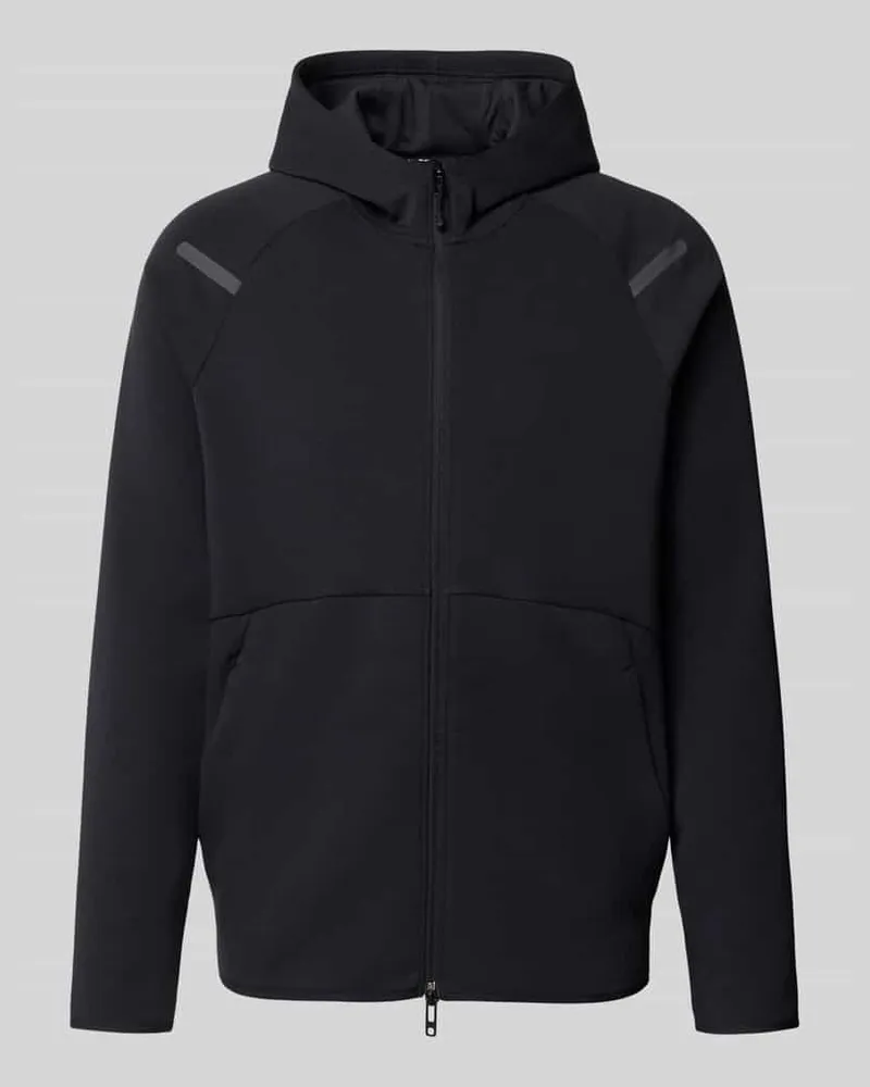 Under Armour Sweatjacke mit Zweiwege-Reißverschluss Modell 'Unstoppable Black