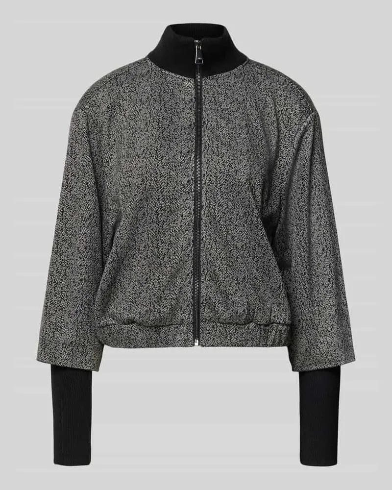 ZERO Jacke mit Stehkragen Black