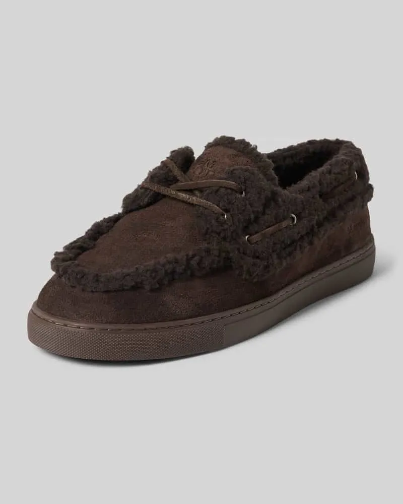 Marc O'Polo Loafer aus echtem Leder Modell 'Kara 7 Dunkelbraun
