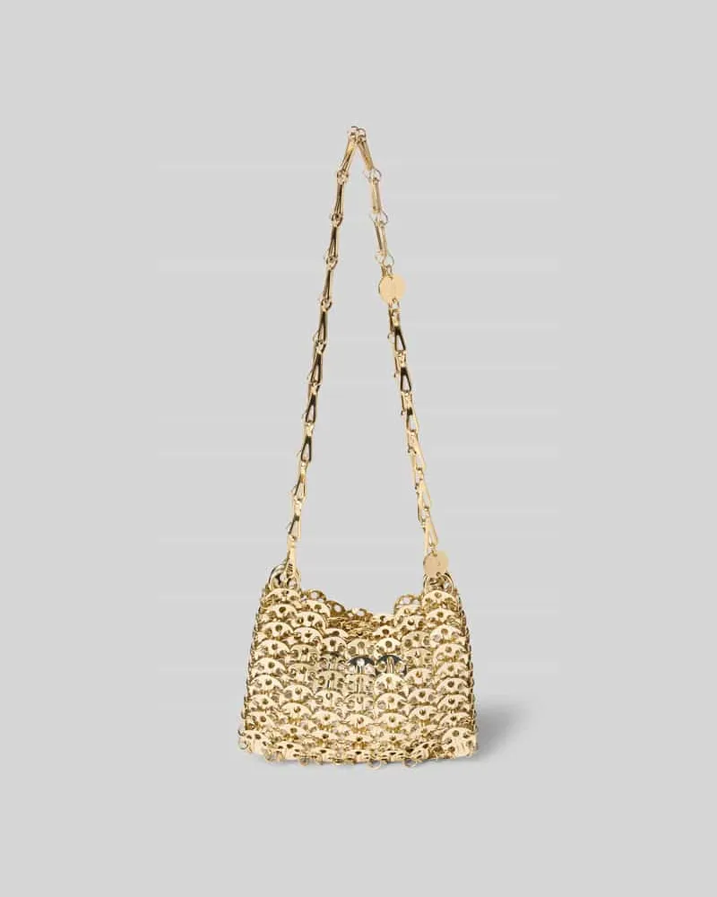 Paco Rabanne Shoulder Bag in Ketten-Optik Gold