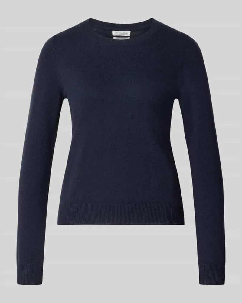 Christian Berg Slim Fit Strickpullover aus reinem Kaschmir Dunkelblau