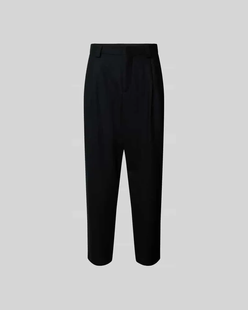 Kitsuné Stoffhose mit Gesäßtaschen Black