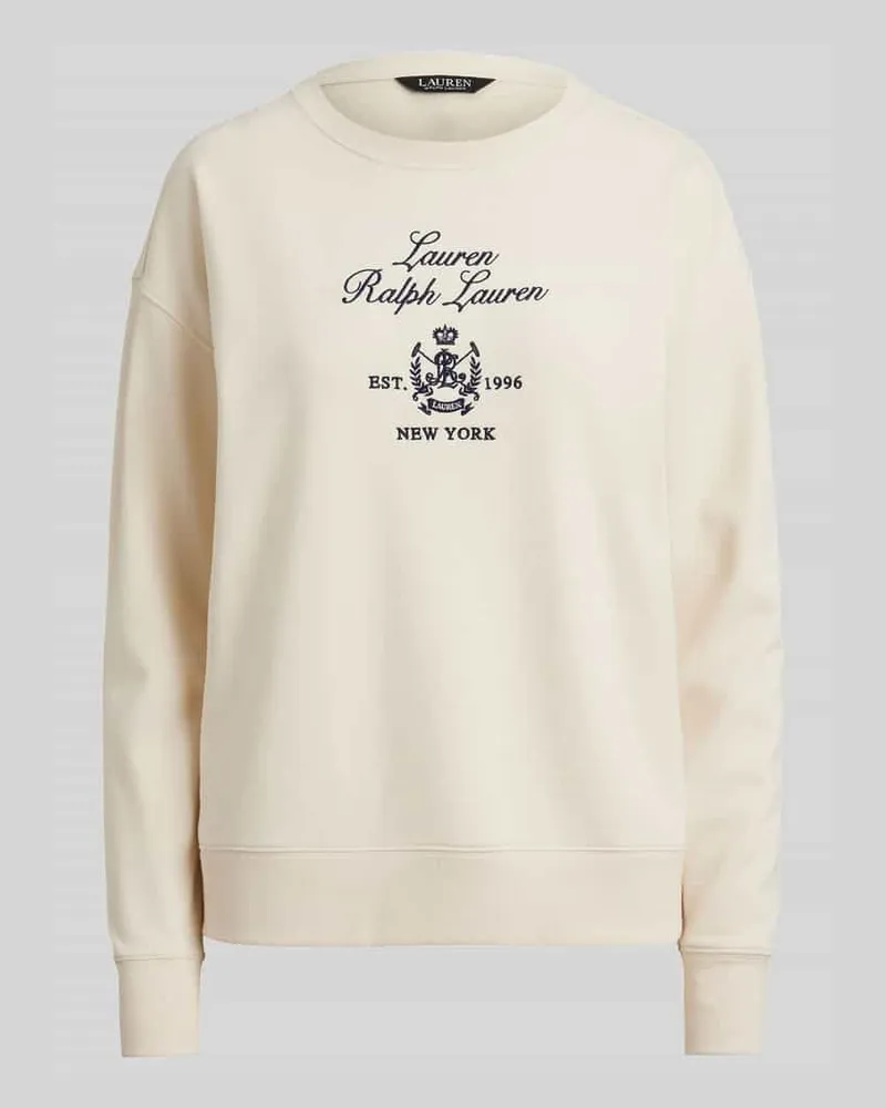 Ralph Lauren Regular Fit Sweatshirt aus Baumwoll-Mix Sand