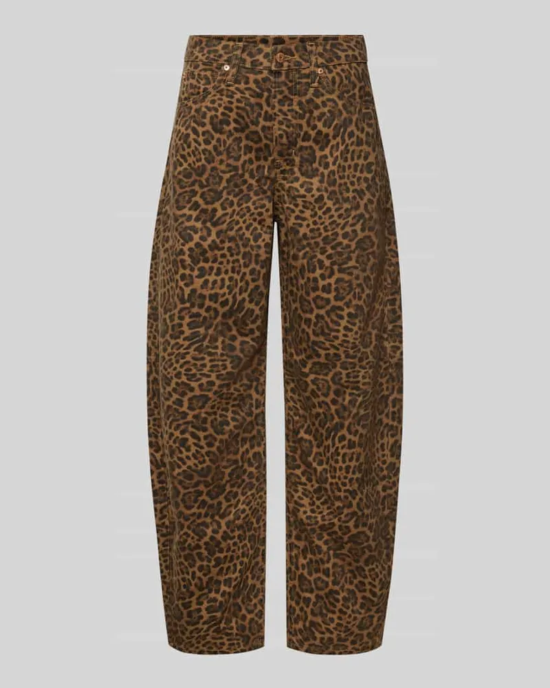 GAP Jeans mit 5-Pocket-Design Mittelbraun