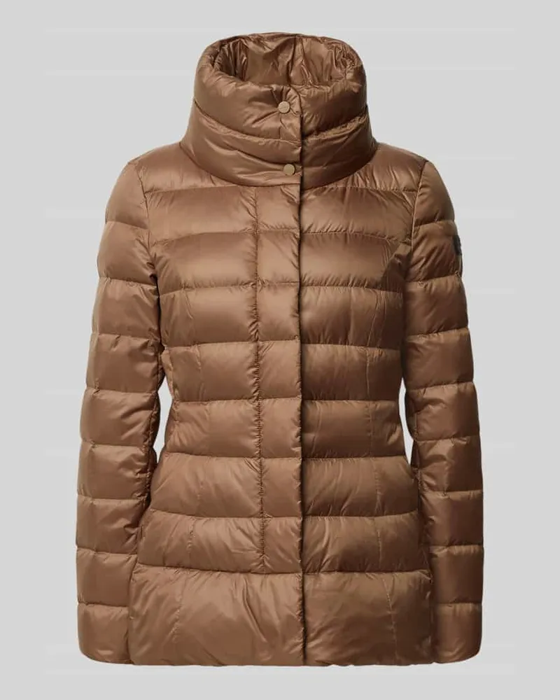 Peuterey Steppjacke mit Eingrifftaschen Camel