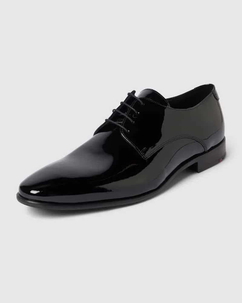 Lloyd Derby-Schuhe aus echtem Leder Modell 'JEREZ Black