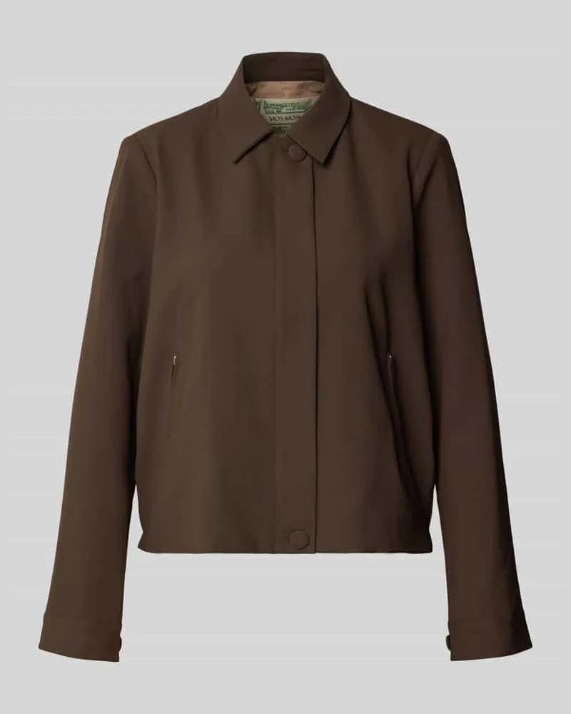 Mos Mosh Blazer mit Knopfverschluss Modell 'Riley Schoko