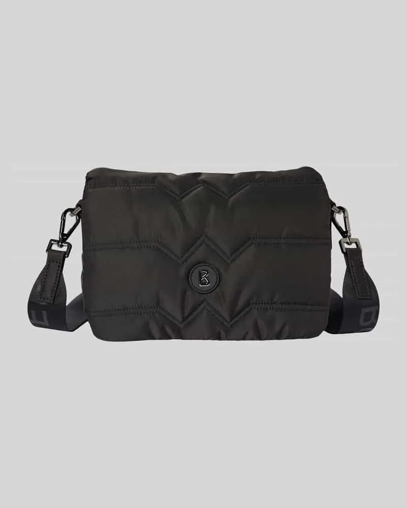 Bogner Handtasche mit Steppnähten Modell 'wallis tessuto bar Black