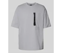 T-Shirt mit Label-Detail Modell 'MAGLIA