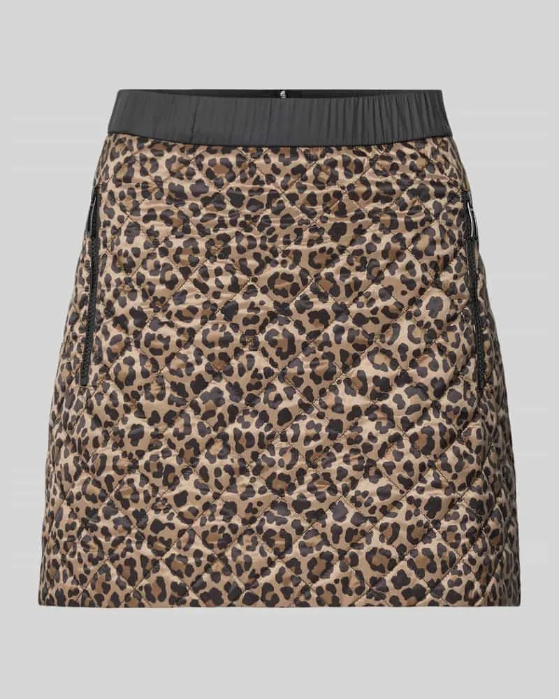 Marc Cain Minirock mit elastischem Bund Camel