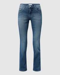 ANGELS  Regular Fit Jeans mit Label-Patch Modell 'CICI 34' Modell CICI Blau