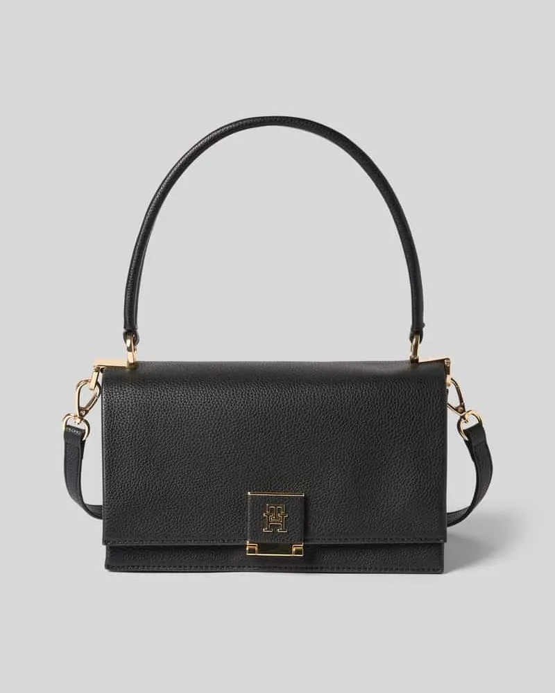 Tommy Hilfiger Umhängetasche in Lederoptik Black