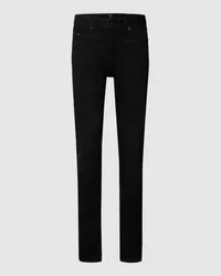 HUGO BOSS Slim Fit Jeans mit Stretch-Anteil Modell "Delaware Black