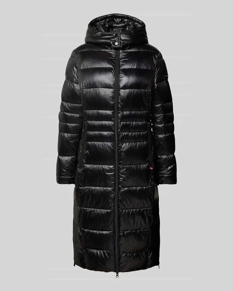 Frieda & Freddies Steppmantel mit Kapuze Modell 'DALIA Black