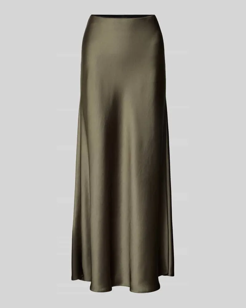 Luisa Cerano Maxirock mit elastischem Bund Khaki
