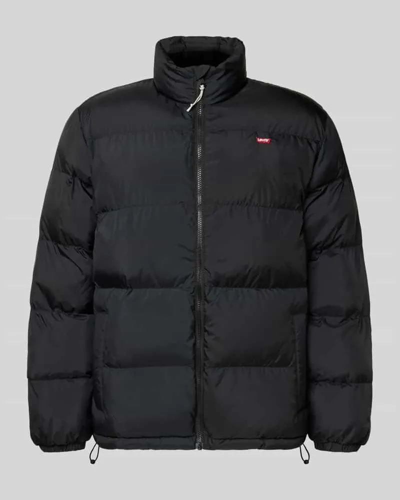 Levi's Regular Fit Steppjacke mit Logo-Stitching Modell 'PIEDMONT Black