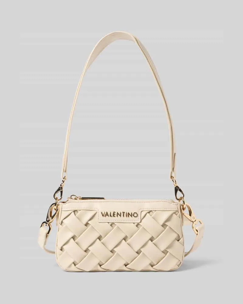 Valentino Bags Handtasche mit Label-Detail Modell 'ENNIS Ecru