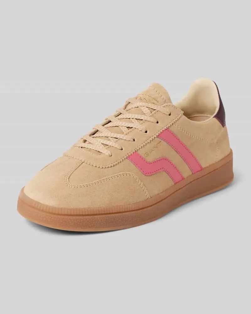 Gant Sneaker mit Label-Detail Modell 'Cuzima Beige