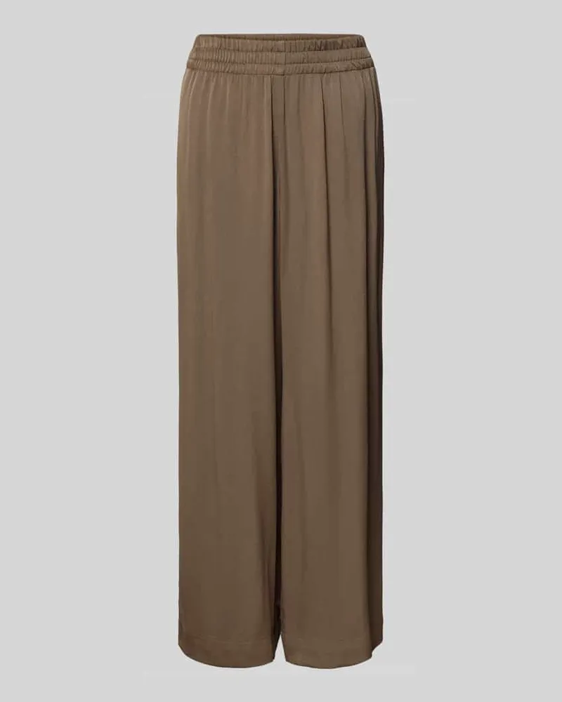 American Vintage Stoffhose mit elastischem Bund Modell 'TIDIM Schlamm