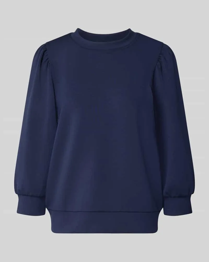 Rich&Royal Relaxed Fit Sweatshirt aus elastischem Modal-Mix Marine