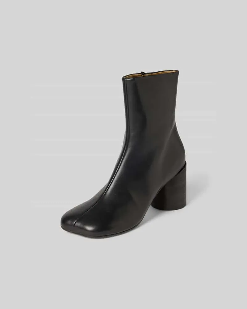 Maison Margiela Stiefelette mit Reißverschluss Black