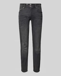 Petrol Industries Slim Fit Jeans im 5-Pocket-Design Mittelgrau