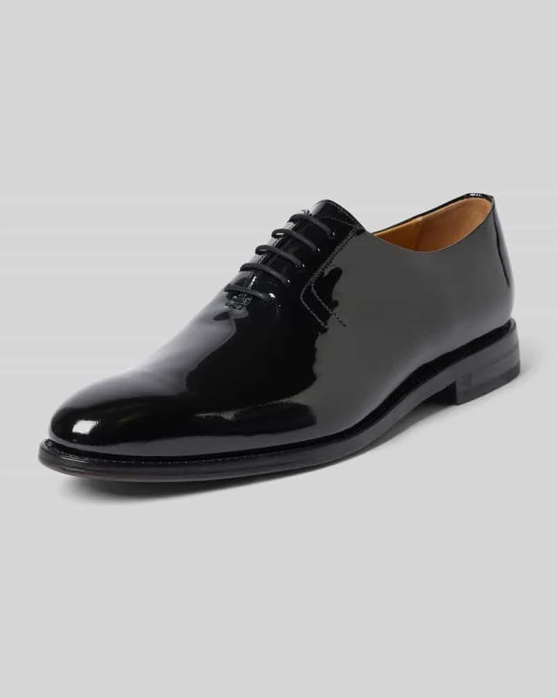 Henry Stevens Derby aus Leder Modell 'Marshall Black