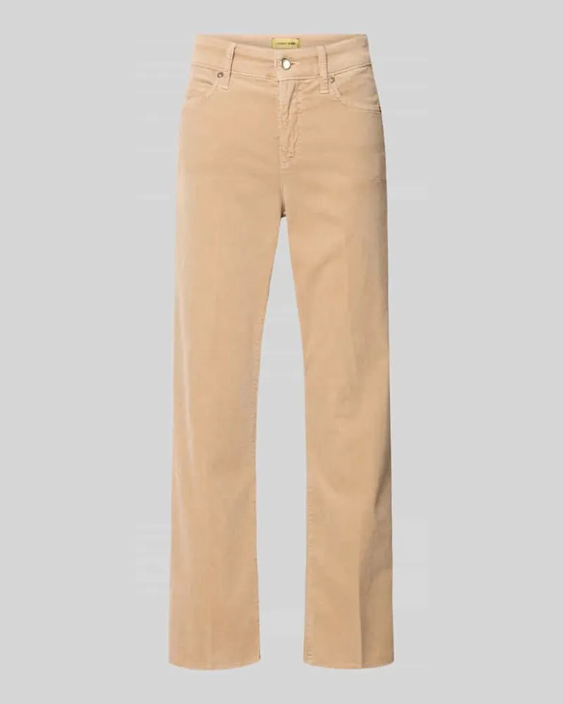 Cambio Cordhose in verkürzter Passform Modell 'FRANCESCA Sand