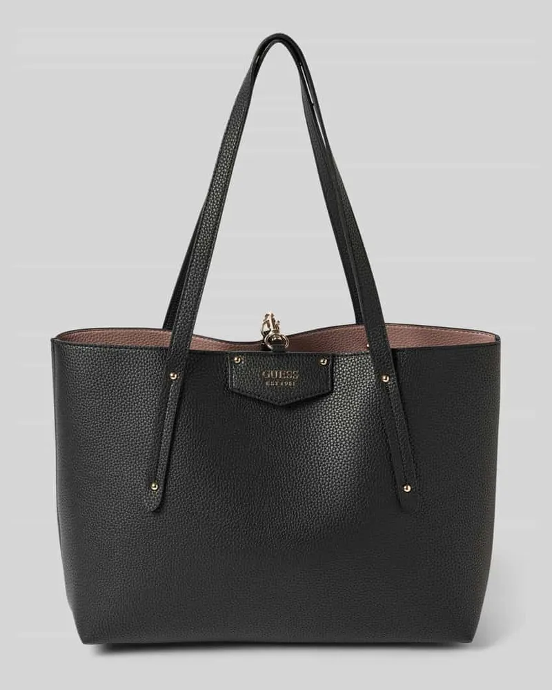 Guess Shopper mit Label-Detail Modell 'BRENTON Black