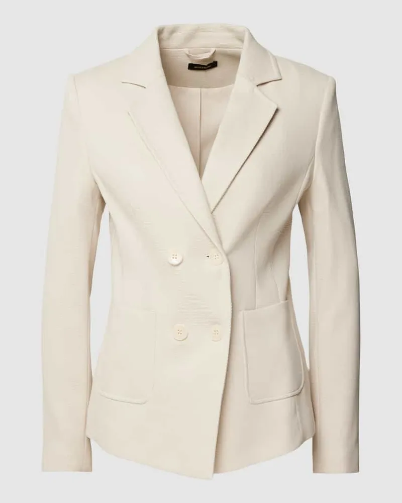 More & More Blazer mit Reverskragen Sand