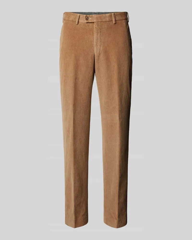 Hiltl Regular Fit Cordhose aus reiner Baumwolle Modell 'PARMA Kitt
