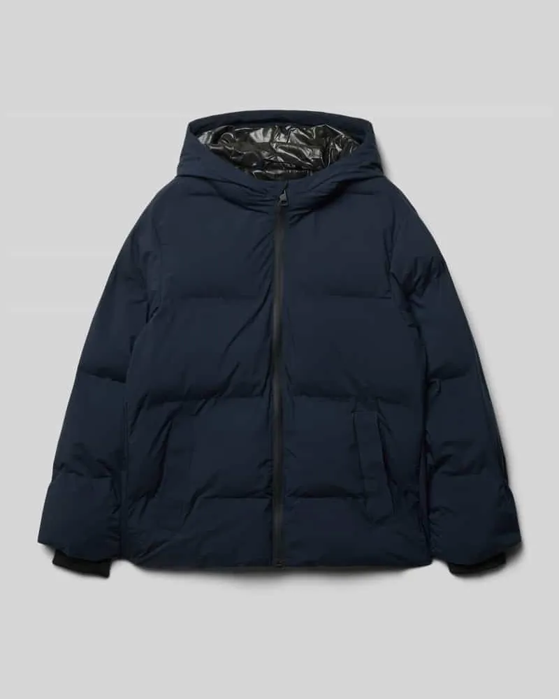Jack & Jones Regular Fit Steppjacke mit Kapuze Modell 'Kaito Marine