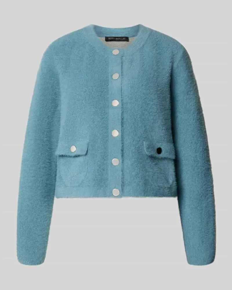 Betty Barclay Strickjacke mit Zierknöpfen Mint