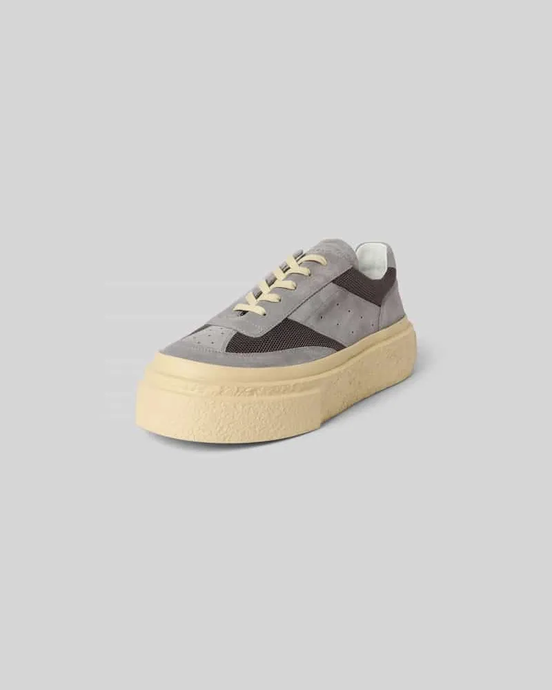 Maison Margiela Sneaker mit Plateau Mittelgrau