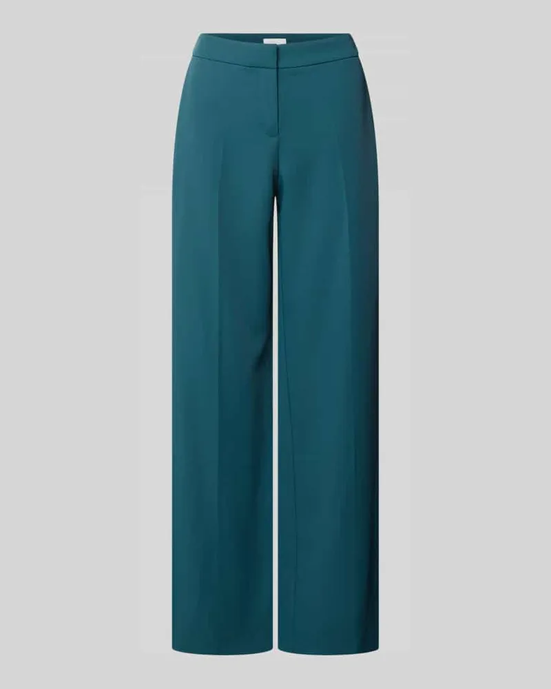 JAKE*S Hose mit weitem Bein und Paspeltaschen am Gesäß Grass