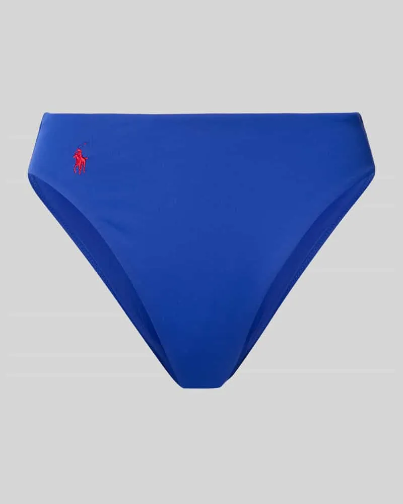 Ralph Lauren Bikini-Hose mit Logo-Stitching Royal